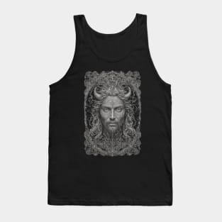 Death Metal Satan Jesus Tank Top